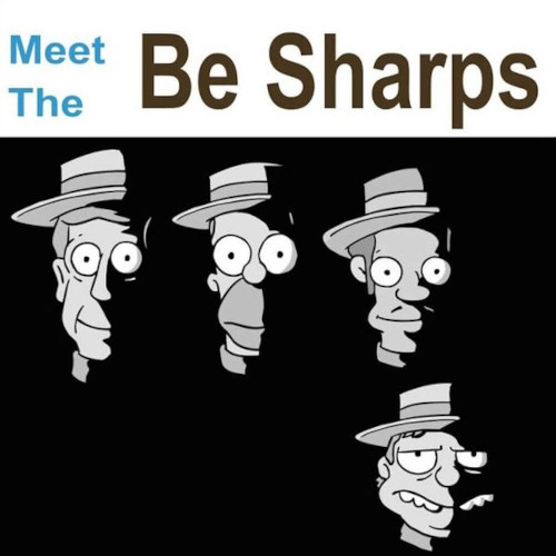 Front album artwork of Meet the Be Sharps by The Be Sharps