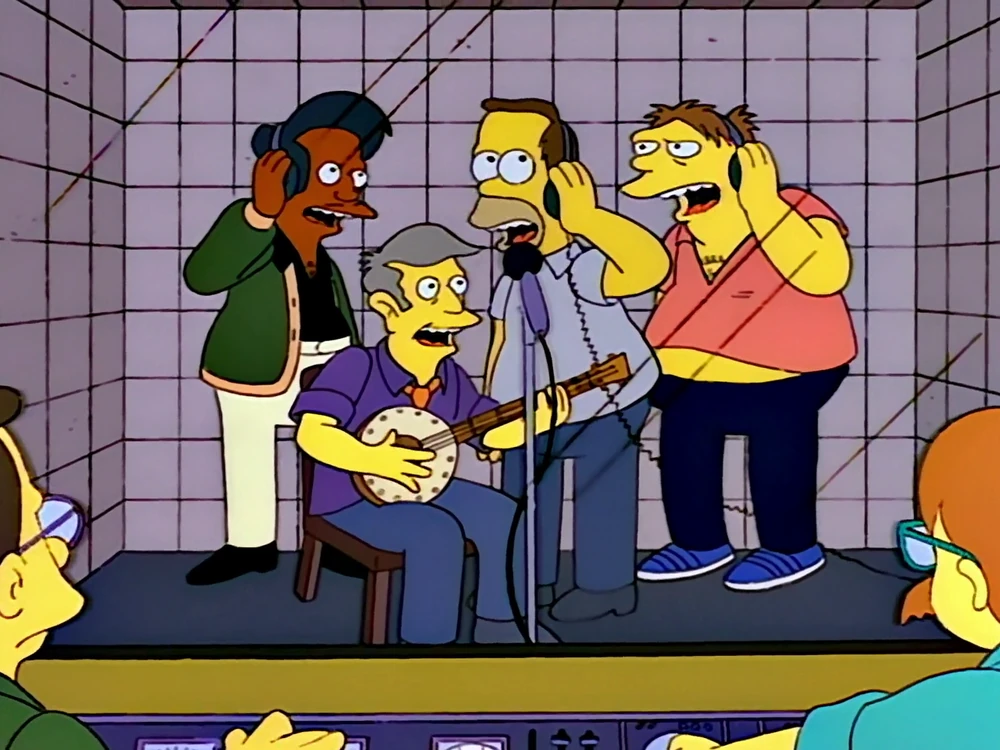 The Be Sharps recording 'Baby on Board'